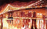 Unknown Artist BROOKLYN BRIDGE painting